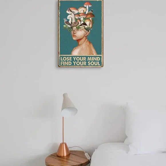 "Lose Your Mind Find Your Soul"  Painting Wall - Picture 4 of 4